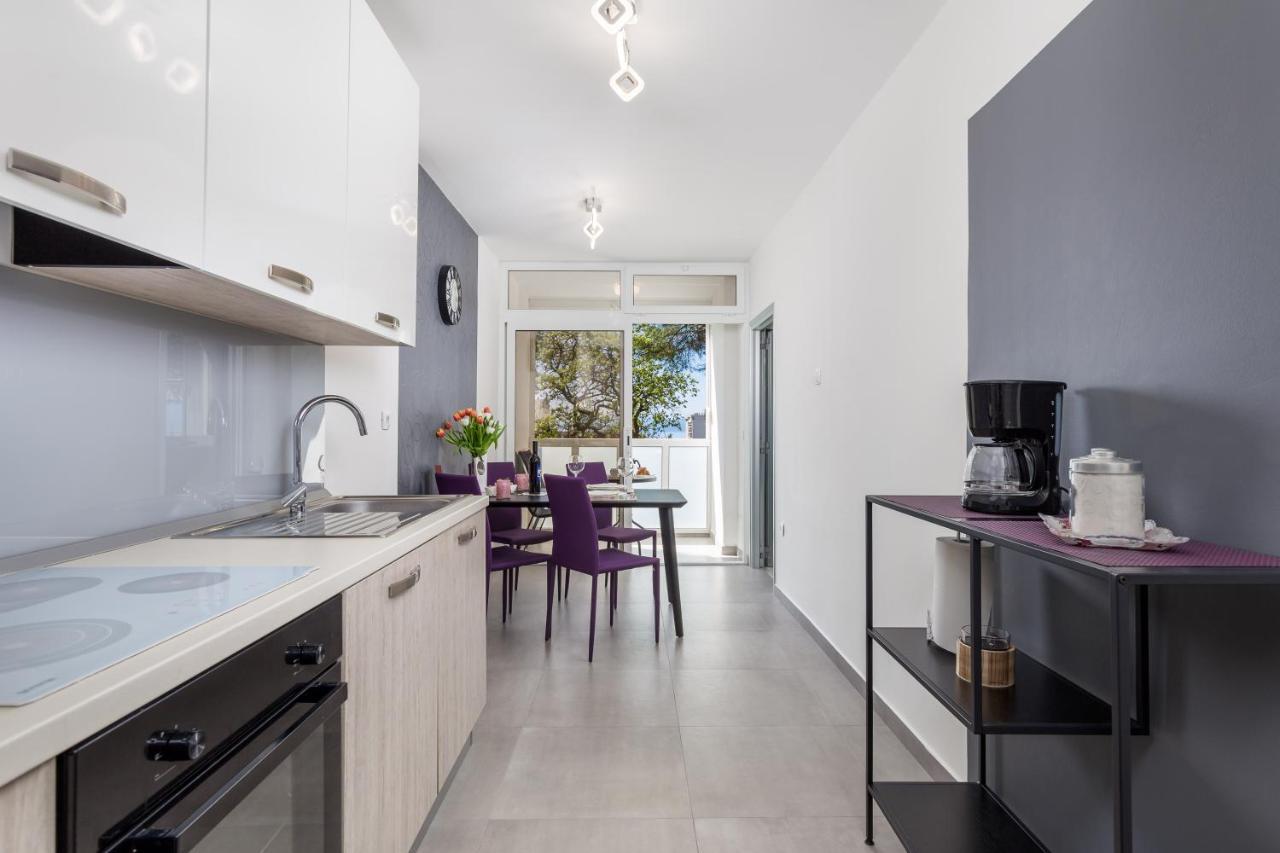 Sunny Studio Apartment With Balcony Rijeka Dış mekan fotoğraf